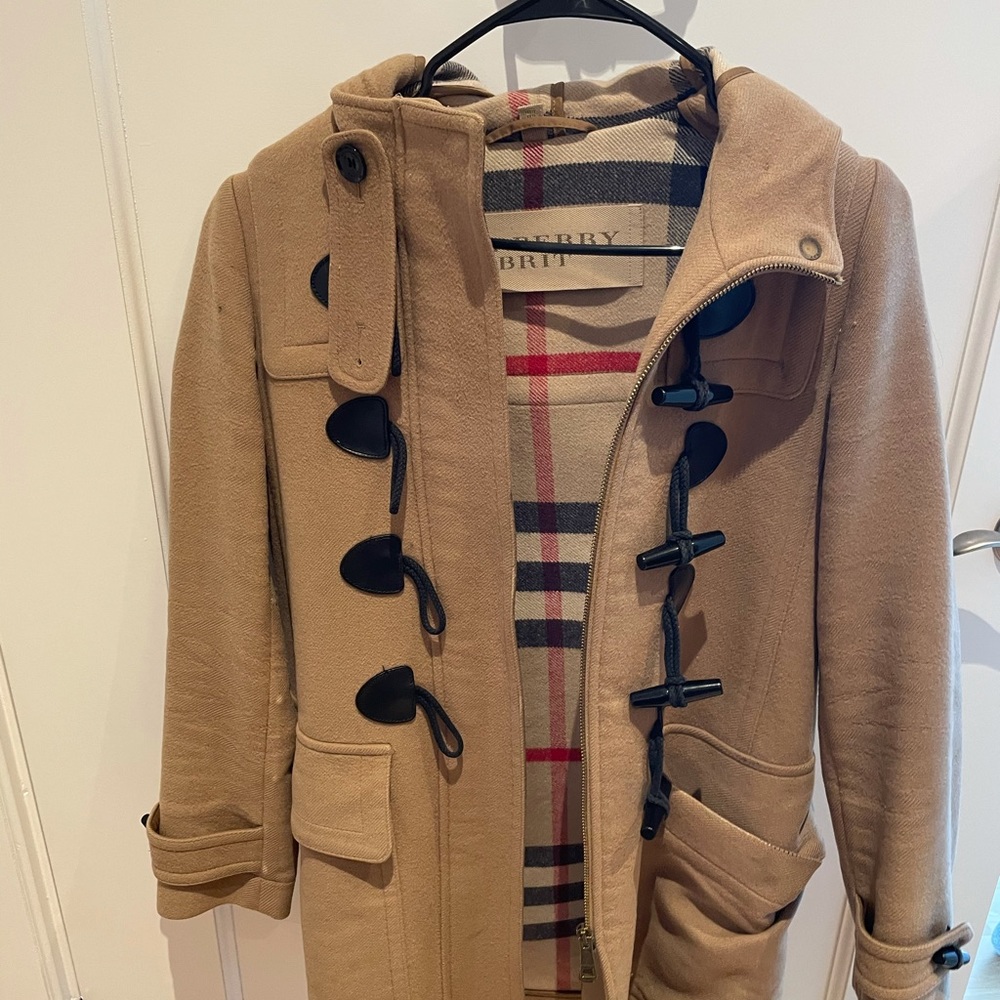 Burberry toggle jacket